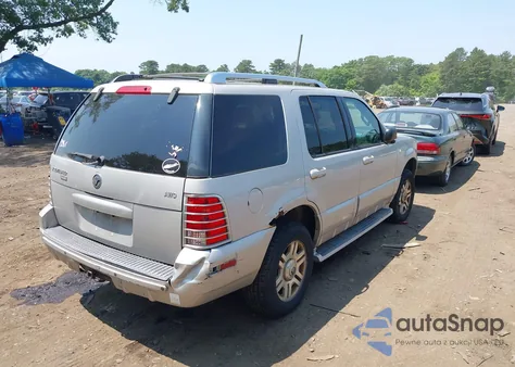 2004 Mercury Mountaineer from USA, damaged, VIN 4M2DU86E34ZJ53426